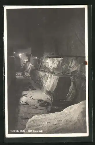 AK Slatinské Doly, Dul Frantisek, Salzbergwerk