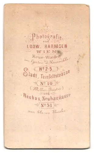 Fotografie Ludw. Harmsen, Wien, Ansicht Wien, Miniatur des Prinz-Eugen Reiterdenkmal