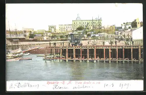 AK Rosario, Vista desde el rio