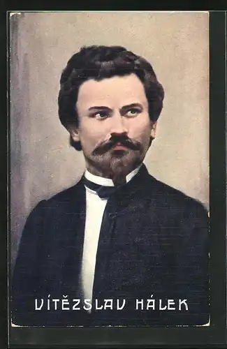 AK Portrait von Vitzeslav Hálek