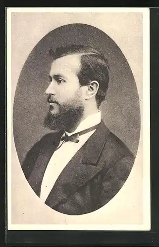 AK Präsident Masaryk (TGM) in jungen Jahren