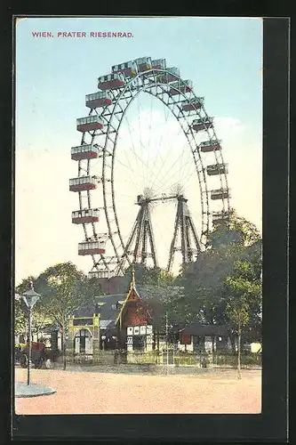 AK Wien, Wiener Prater, Riesenrad