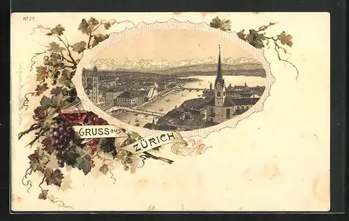 Passepartout-Lithographie Zürich, Panorama