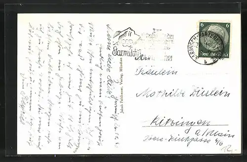 AK Partenkirchen, Hotel Werdenfelser Michl