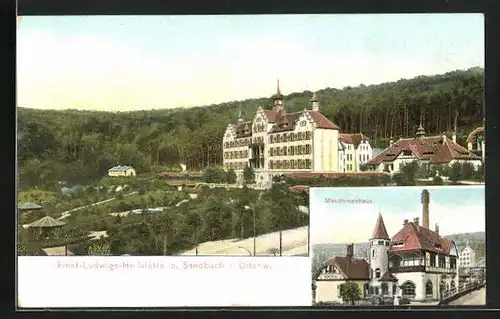 AK Sandbach i. Odenwald, Ernst-Ludwig-Heilstätte, Maschinenhaus