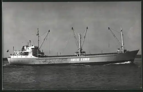 Fotografie Frachtschiff O. R. Schepers der Iris Line Reederei