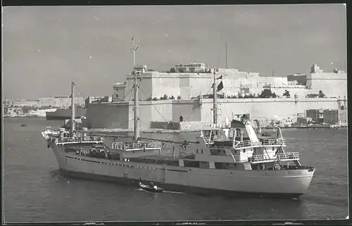 Fotografie Frachtschiff Andromeda Heimathafen Rotterdam