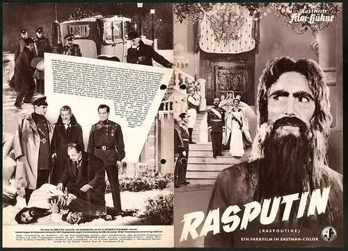 Filmprogramm IFB Nr. 2449, RasputinPierre Brasseur, Isa Miranda, Renee Faure, Regie: Georges Combret