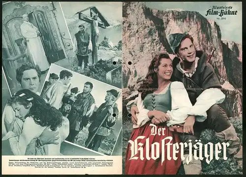 Filmprogramm IFB Nr. 2010, Der Klosterjäger, Paul Hartmann, Erich Auer, Marianne Koch, Regie: Harald Reinl