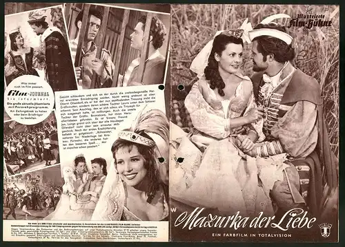 Filmprogramm IFB Nr. 2899, Mazurka der Liebe, Bert Fortell, Eberhard Krug, Albert Garbe, Regie: Hans Müller