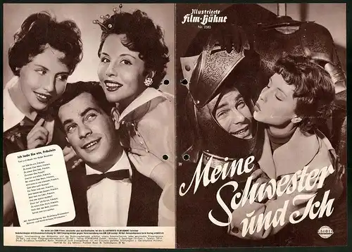 Filmprogramm IFB Nr. 2383, Meine Schwester und Ich, Sonja Ziemann, Adiran Hoven, Herta Staal, Regie: Paul Martin
