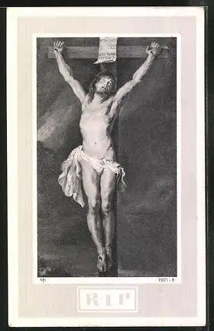Sterbebild Johann Losem, Mitglied der martinusbruderschaft, 1876-1957