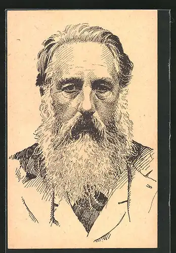 AK Portrait von Svatopluk Cech, Dichter