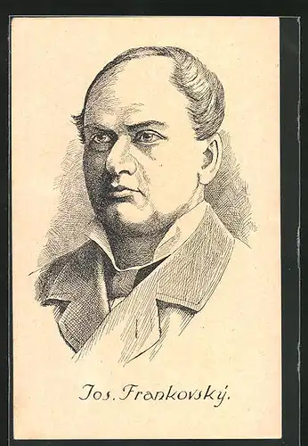 AK Portrait von Joseph Frankovsky