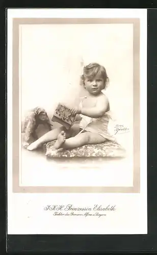 AK I. K. H. Prinzessin Elisabeth, Tochter des Prinzen Alfons von Bayern