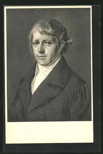 AK Portrait des Sprachwissenschaftlers Josef Jungmann
