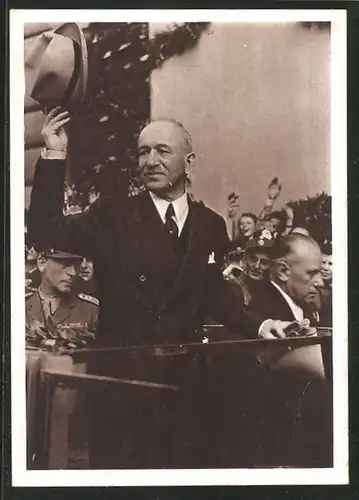 AK Edvard Benes, Tschechischer Präsident