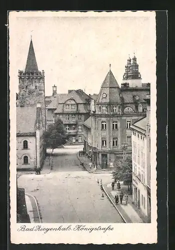 AK Bad Ziegenbach, Blick in die Königstrasse