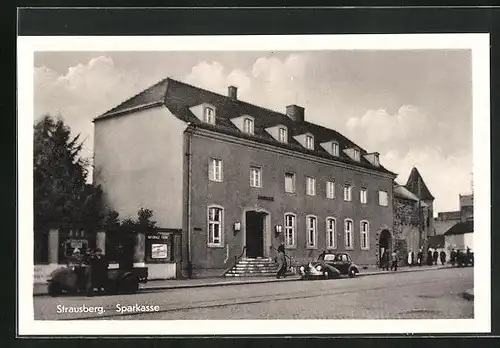 AK Strausberg, Strasse an der Sparkasse