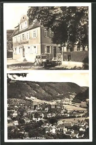 AK Hirsau, Gasthof u. Pension Waldhorn, Totalansicht