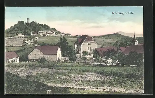 AK Nürburg, Gasthaus Pauly, Burgruine