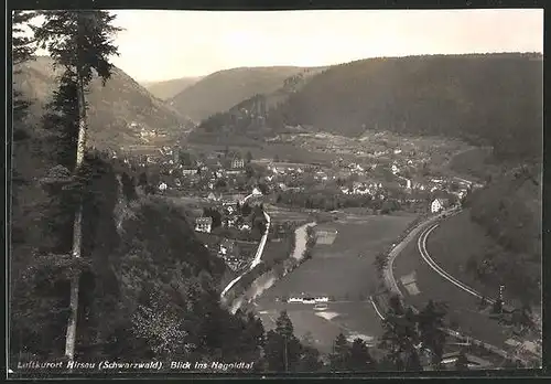 AK Hirsau /Schwarzwald, Blick ins Nagoldtal