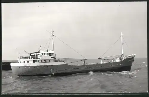 Fotografie Frachtschiff Constance in Fahrt