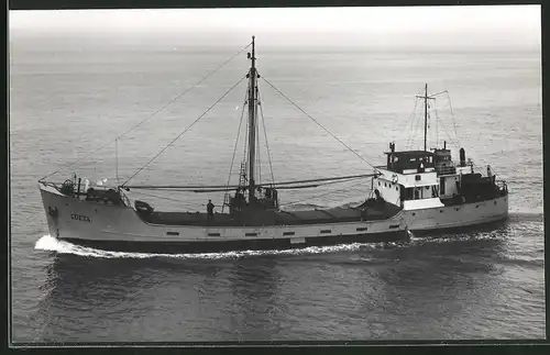 Fotografie Frachtschiff Coeta in Fahrt