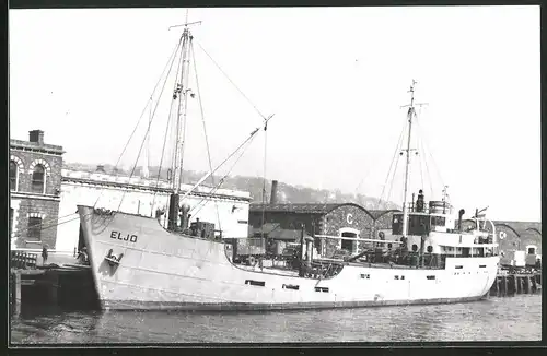 Fotografie Frachtschiff Eljo im Hafen
