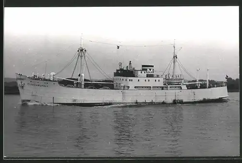 Fotografie Frachtschiff Elsenburgh in Fahrt