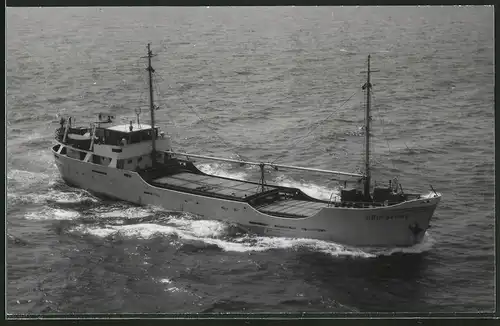 Fotografie Frachtschiff Eddystone in Fahrt