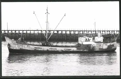 Fotografie Frachtschiff Nijenstein in Fahrt