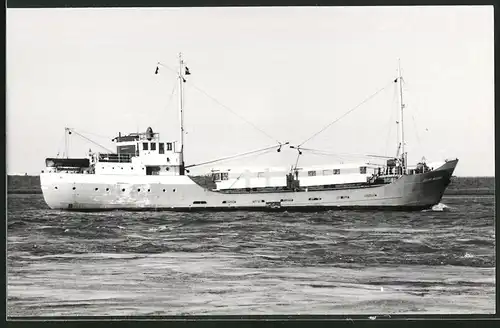 Fotografie Frachtschiff Nieuwe Waterweg in Fahrt