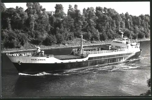 Fotografie Frachtschiff Nerlandia in Fahrt