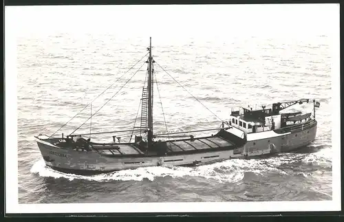 Fotografie Frachtschiff Jacoba in Fahrt