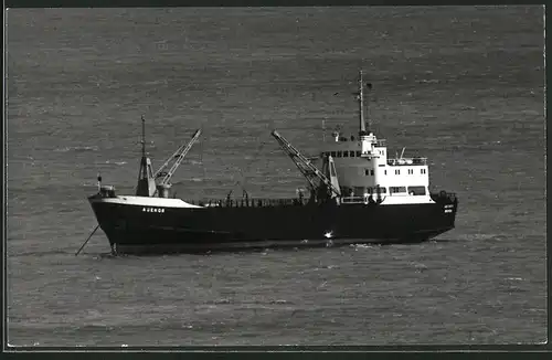 Fotografie Frachtschiff Agenor vor Anker