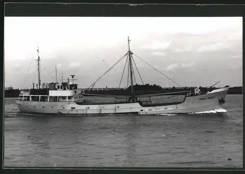 Fotografie Frachtschiff Andrea Ursula in Fahrt