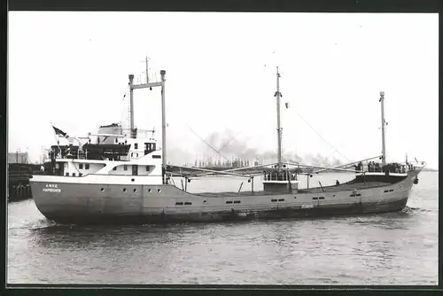 Fotografie Frachtschiff Anke in Fahrt