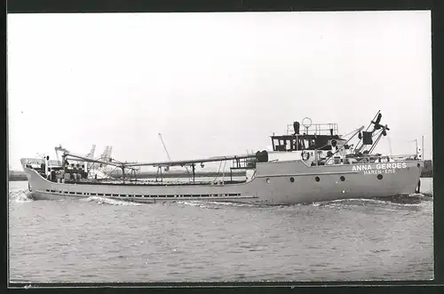 Fotografie Frachtschiff Anne Gerdes in Fahrt