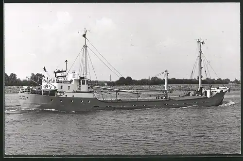 Fotografie Frachtschiff Anna Sietas in Fahrt