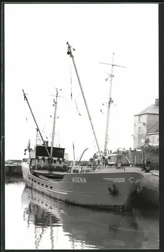 Fotografie Frachtschiff Widenia im Hafen