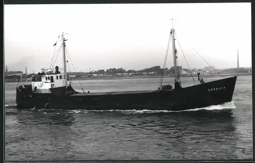 Fotografie Frachtschiff Carrara in Fahrt