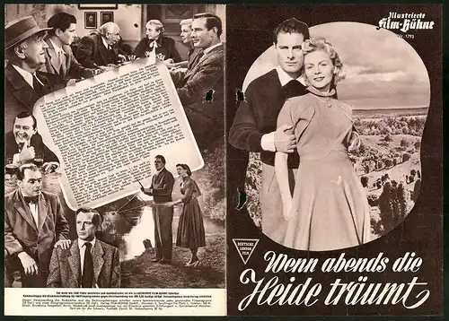 Filmprogramm IFB Nr. 1793, Wenn abends die Heide träumt, Rudolf Prack, Viktor Staal, Regie: Paul Martin