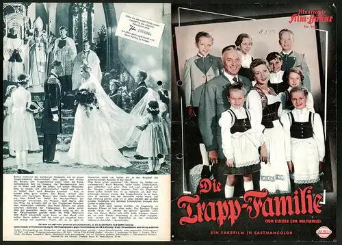 Filmprogramm IFB Nr. 3445, Die Trapp-Familie, Ruth Leuwerik, Hans Holt, Regie: Wolfgang Liebeneiner