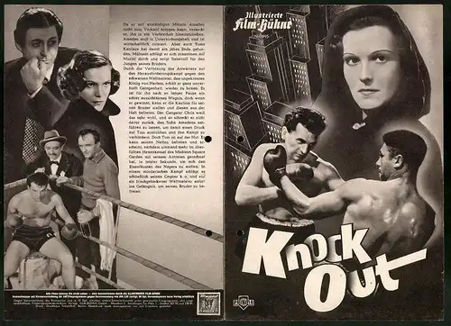 Filmprogramm IFB Nr. 995, Knock Out, Muriel, Amadeo Rossi, Tomasso Rossi, Regie: Carmine Gallone