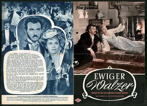 Filmprogramm IFB Nr. 2621, Ewiger Walzer, Bernhard Wicki, Hilde Krahl, Regie: Paul Verhoeven