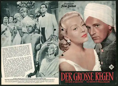 Filmprogramm IFB Nr. 3190, Der grosse Regen, Lana Turner, Richard Burton, Regie: Jean Negulesco