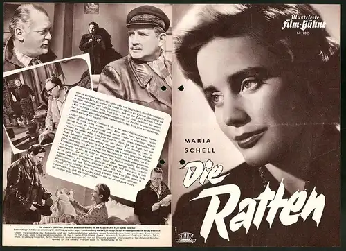 Filmprogramm IFB Nr. 2825, Die Ratten, Maria Schell, Curd Jürgens, Regie: Robert Siodmak