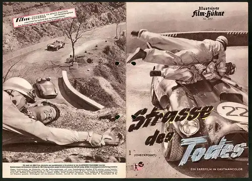 Filmprogramm IFB Nr. 3717, Strasse des Todes, Anthony Steel, Odile Versois, Stanley Baker, Regie: Ralph Thomas