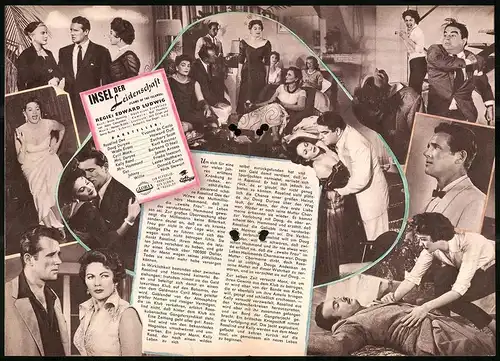 Filmprogramm IFB Nr. 3173, Insel der Leidenschaft, Yvonne de Carlo, Howard Duff, Zachary Scott, Regie: Edward Ludwig